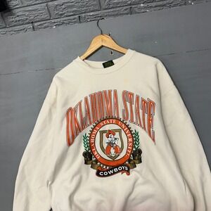 Vintage Oklahoma State University Cowboys Sweatshirt Home Team Advantage USA L